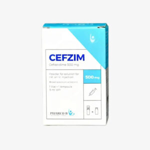 CEFZIM 500 MG VIAL