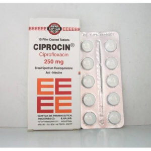 CIPROCIN 250 MG 10 TAB