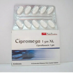 CIPROMEGA 1 MG XL  10 TAB