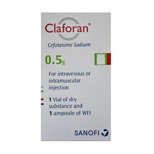 CLAFORAN 500mg  viaL