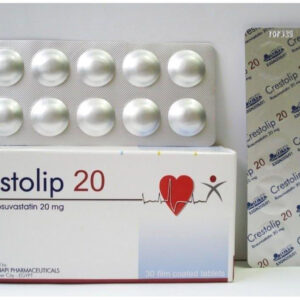 CRESTOLIP 20 MG 30 TAB