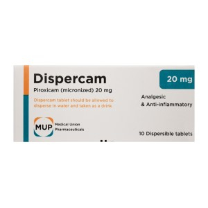 DISPERCAM 20MG 10 DISPERSIBLE TAB.