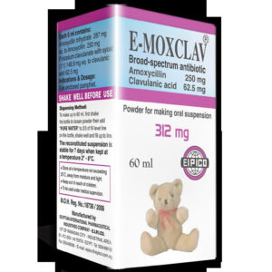E MOXCLAVE 312 MG SUSP