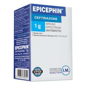 EPICEPHIN 1GM VIAL IM