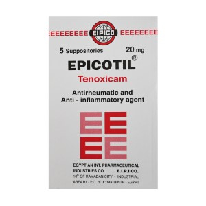 EPICOTIL 20 MG 5 SUPP
