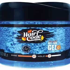 HAIR CODE GEL WET LOOK BLUE 100 ML