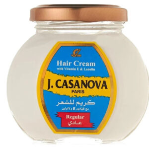 J.CASANOVA HAIR CREAM WHITE REGULAR 150 GM