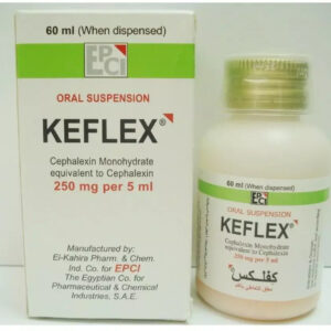 KEFLEX 250 MG SYP 60 ML