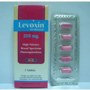 LEVOXIN 250 MG 5 TABS.