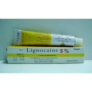 LIGNOCAINE 5% CREAM 20 GM