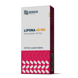 LIPONA 40  MG  10  TAB