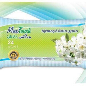 MAX TOUCH REFRESHING WET 24 WIPES