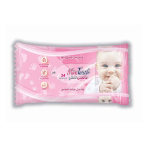 MAX TOUCH BABY WET 24 WIPES