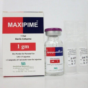 MAXIPIME 1 GM VIAL
