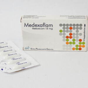 MEDEXAFLAM 15 MG 12 SUPP