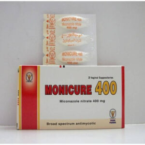 MONICURE 400 MG 3 VAGINAL SUPP