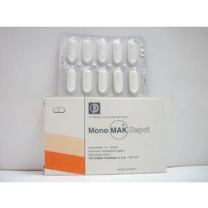 MONOMAK DEPOT 100 MG 10 TAB