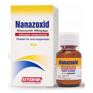 NANAZOXID 100 MG SUSP 60 ML