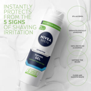 NIVEA SENSITIVE SHAVING GEL 200 ML
