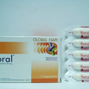 SORAL 20MG  5 SUPP