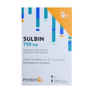 SULBIN  750 MG  VIAL