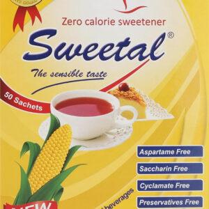 SWEETAL 50 SACHETS SUGAR FREE