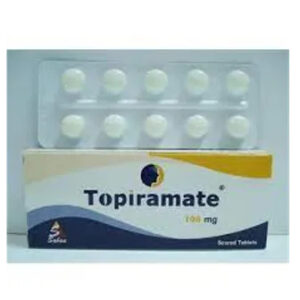 TOPIRAMATE 100 MG  10 TAB