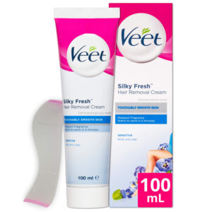 VEET HAIR REMOVAL CREAM BLUE SENSITIVE 100ML