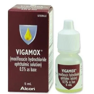VIGAMOX 0.5% EYE DROPS 5 ML