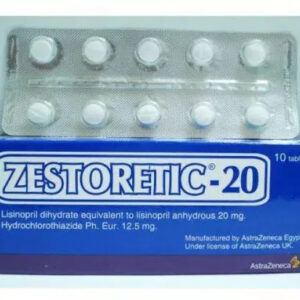 ZESTORETIC 20 MG 10 TAB