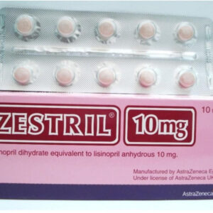 ZESTRIL 10 MG 10 TAB