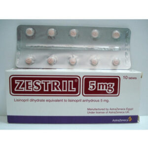 ZESTRIL 5 MG 10 TAB