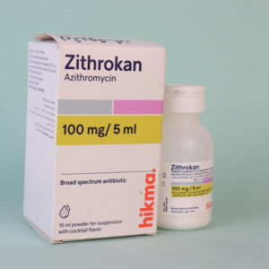 ZITHROKAN 100 MG SUSP15 ML
