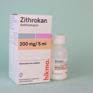 ZITHROKAN 200 MG SUSP 15 ML