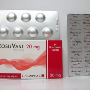 ROSUVAST 20 MG 14 TAB