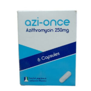 AZI ONCE 250 MG 6 CAPS