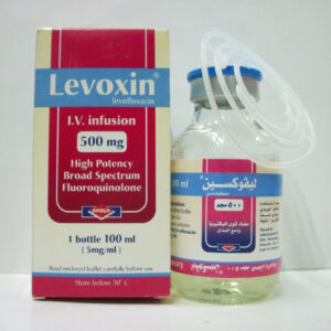 LEVOXIN 500 MG 100 ML VIAL