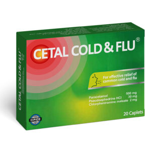 CETAL COLD & FLU 20 CAP