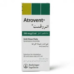 ATROVENT 250MCG/2ML 20 UNIT DOSE VIAL.
