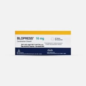 BLOPRESS 16 MG 28 CAP
