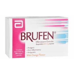 BRUFEN 600 MG 10 SACHETS