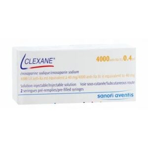 CLEXANE 40MG/0.4ML 2 PREFILLED SYRINGES