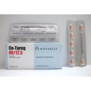 CO TAREG 80/12.5 MG 14 TAB