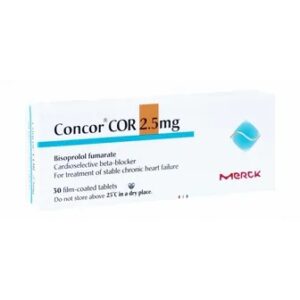 CONCOR COR 2.5 MG 30 TAB