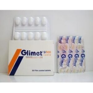 GLIMET 5/800 MG FORTE 30 TAB