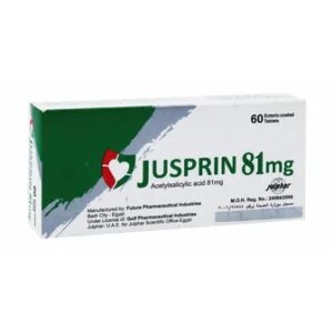 JUSPRIN 81 MG 60 TAB