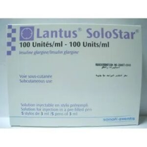 LANTUS SOLO STAR 100 UNITS /ML