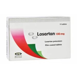 LOSARTAN 100 MG 14 TAB