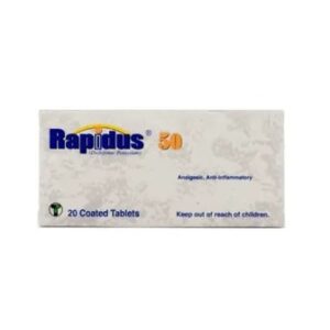 RAPIDUS 50  MG 20 TAB