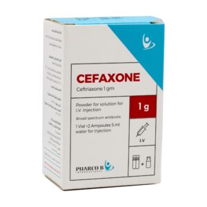 CEFAXONE 1G I.V
